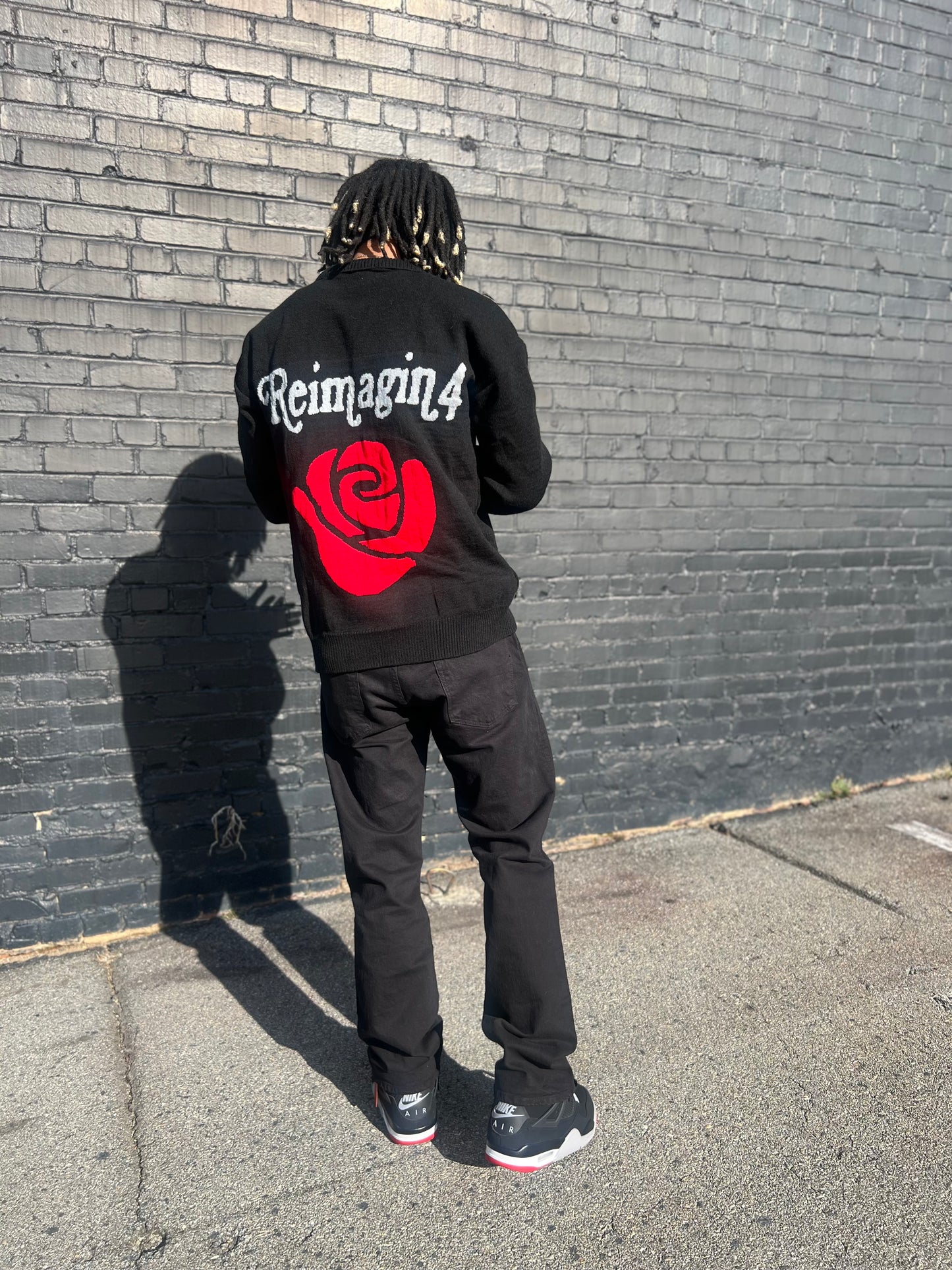Reimagined Bred 4 Knitted Wool Sweater