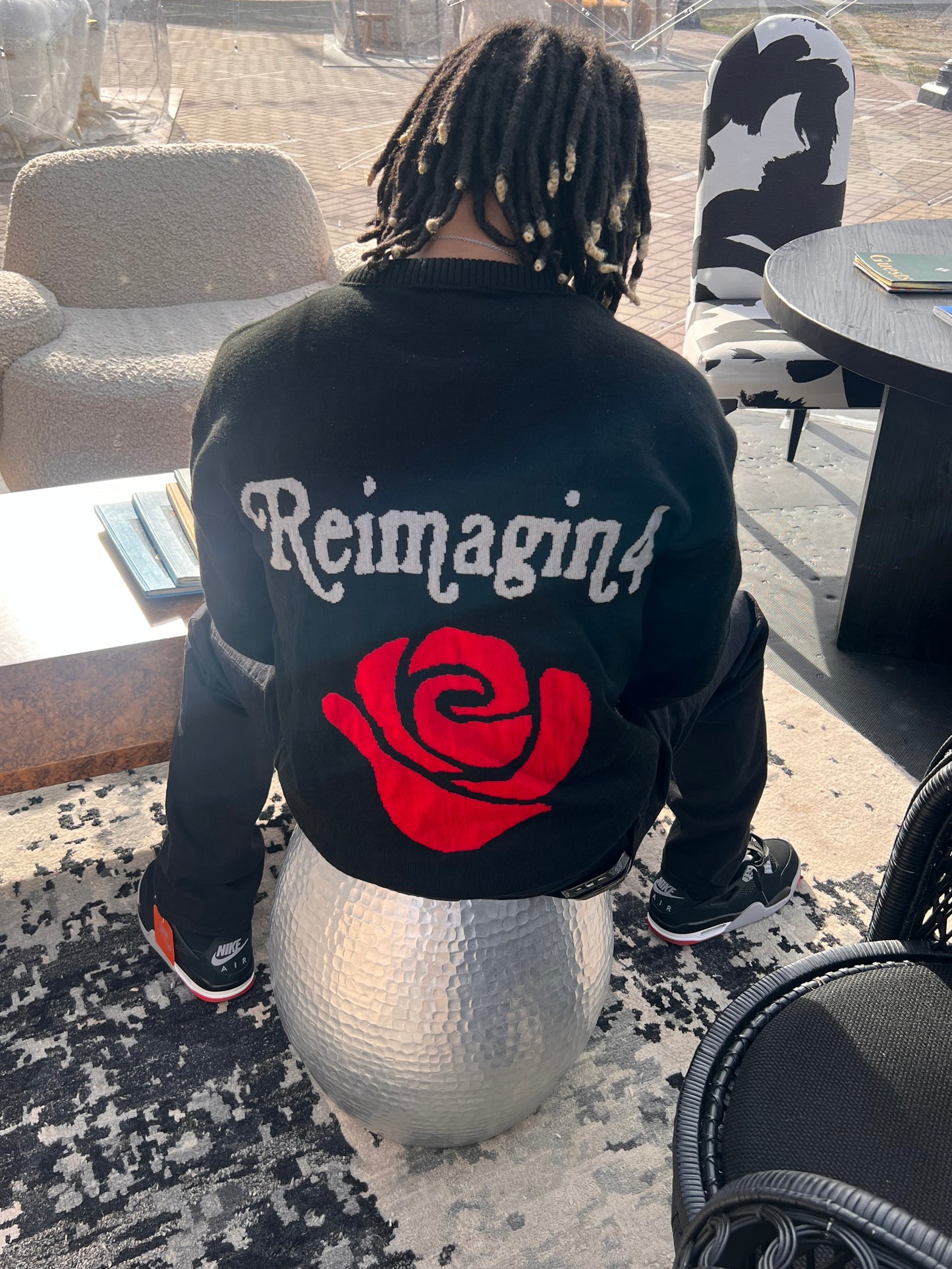 Reimagined Bred 4 Knitted Wool Sweater