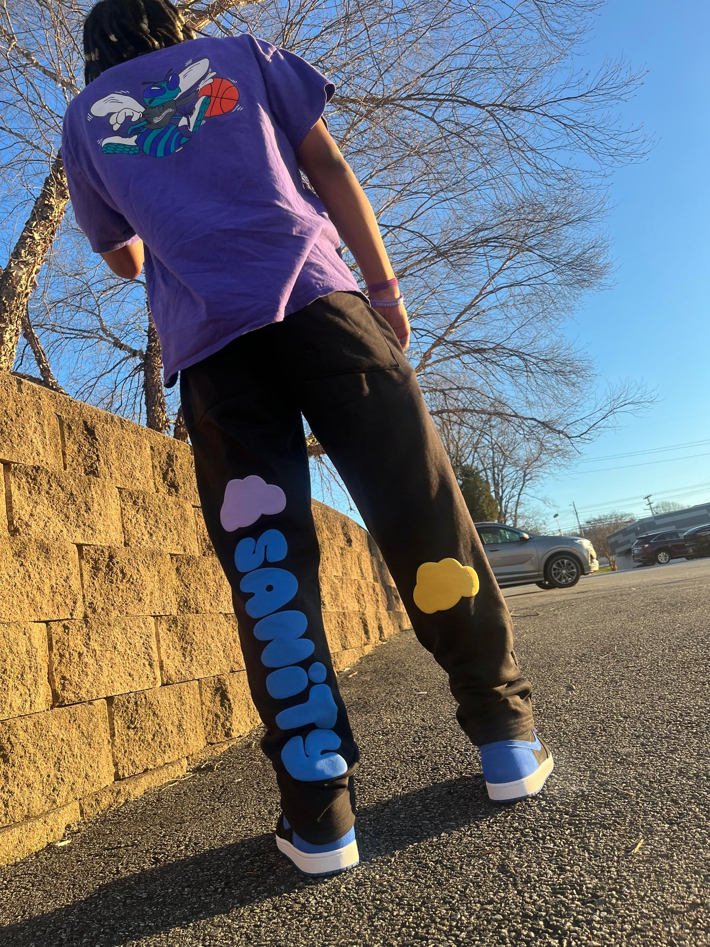 Sole Sanity Puff Print Sweatpants
